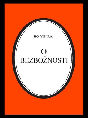 cover image of O bezbožnosti